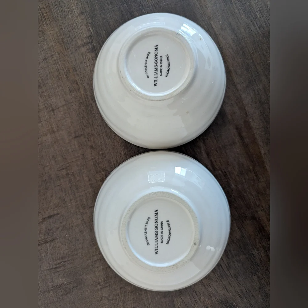 Williams Sonoma Classic Olive Oil Tiny Bowls